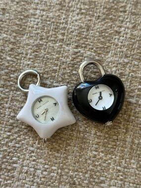 Marc Jacobs 2 x Star Watch Pendant Necklace